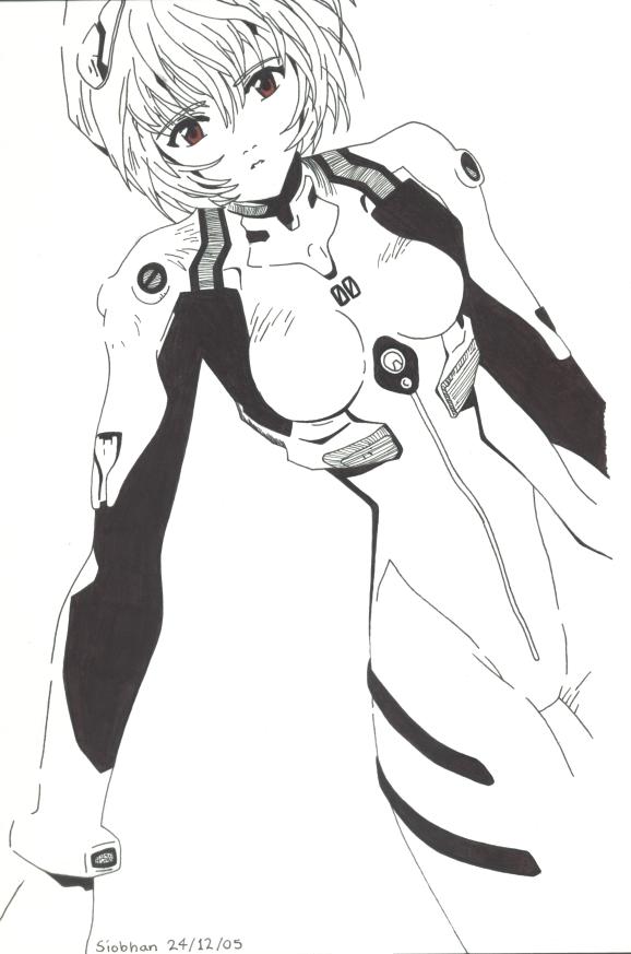 Rei Ayanami by cheesemeister