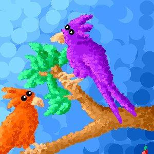 speckled birds! by cherry_bubblegum