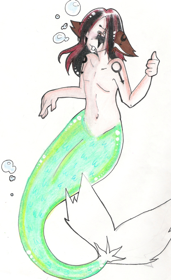 Mong Mermaid (unfinished) by cheshchan