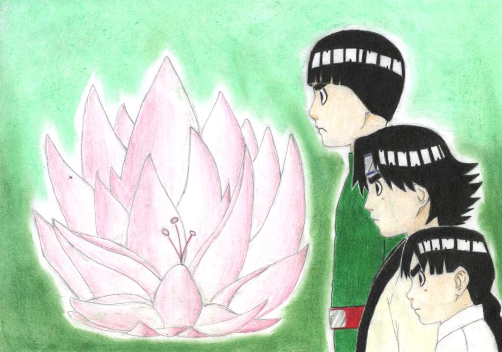 The lotus of the leaf blooms twise! by chess