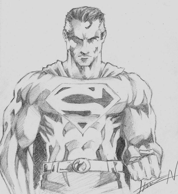 Superman (aged) by chevronlowery
