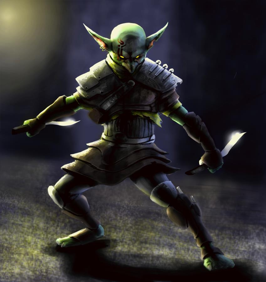 Goblin Assassin by chevronlowery