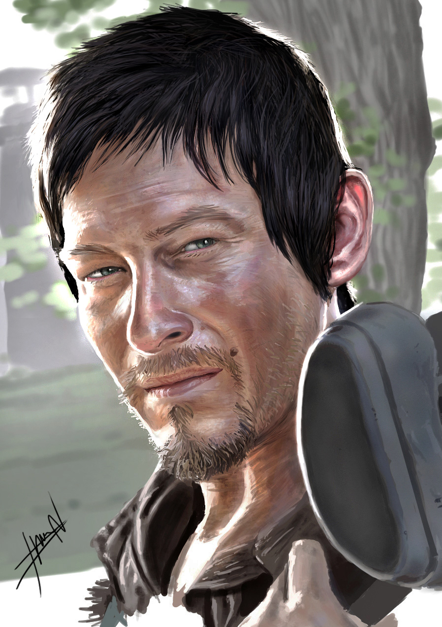 Daryl Dixon Finished by chevronlowery