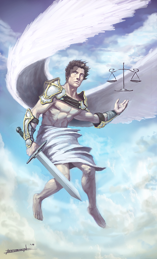 Michael the Archangel by chevronlowery