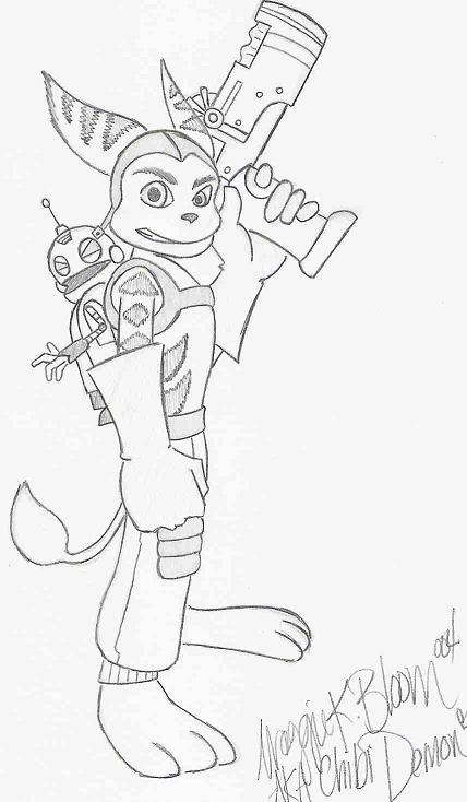 Yeah For Ratchet and Clank! by chibi_demon