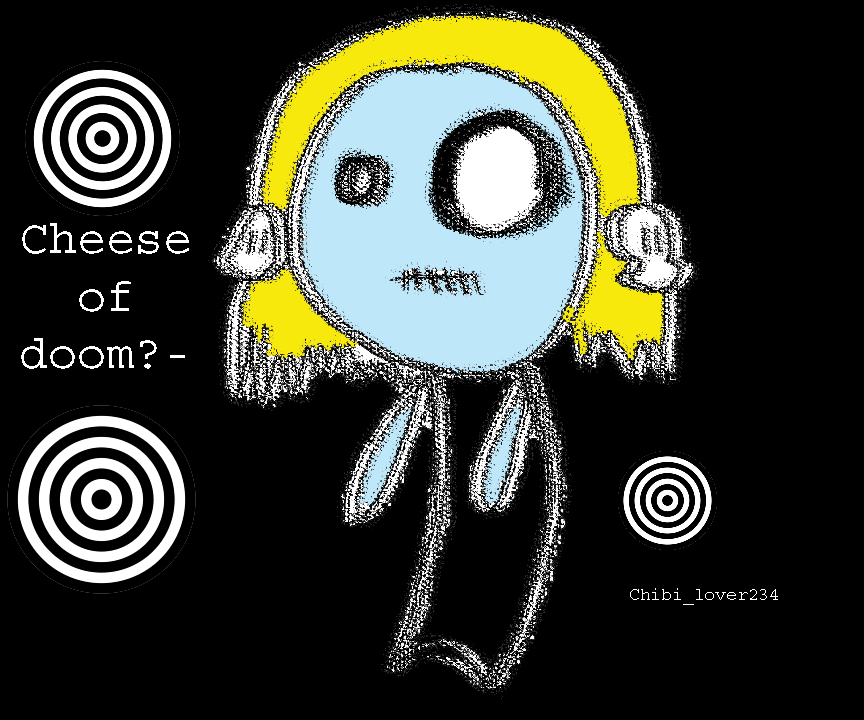 Cheese of dOOm?Leonore chibi by chibi_lover234