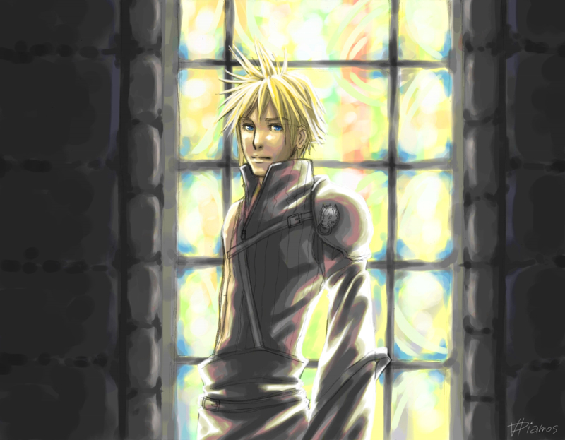 cloud : in the cathedral by chibi_shini