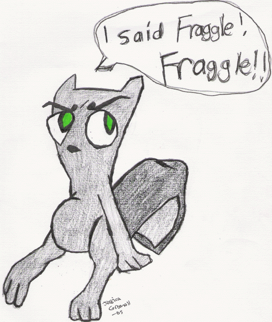 i said fraggle...FRAGGLE! by chibilombax