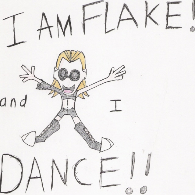 i am flake and i dance! by chibilombax