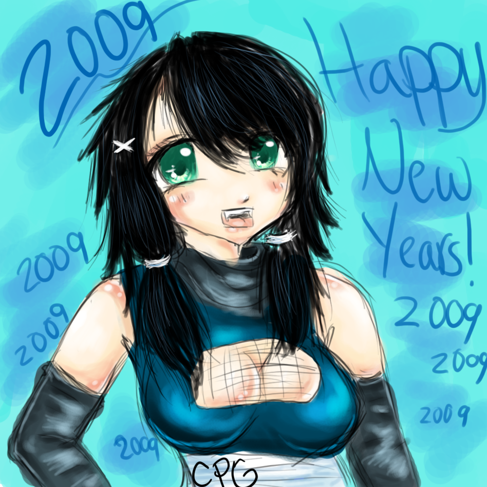 Happy New Years!! by chibipandagirl