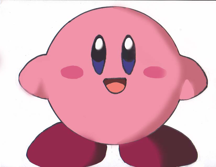 Kirby for Melee by chibistar