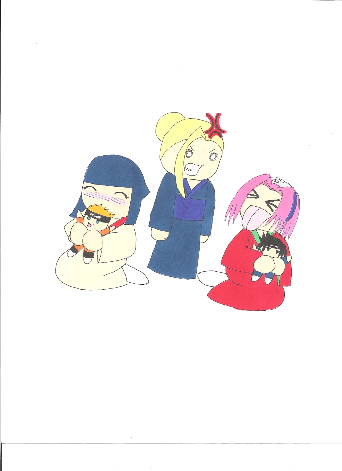 Kunoichi Love (contest entry for Zoey101) by chichirifan92
