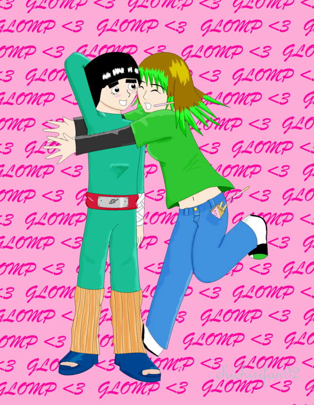 GLOMP AND POCKY!!! (mexmyselfxandxIZ's request) by chichirifan92