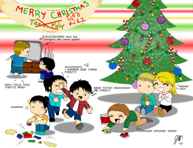 Merry Christmas Joe's Kids by chichirifan92
