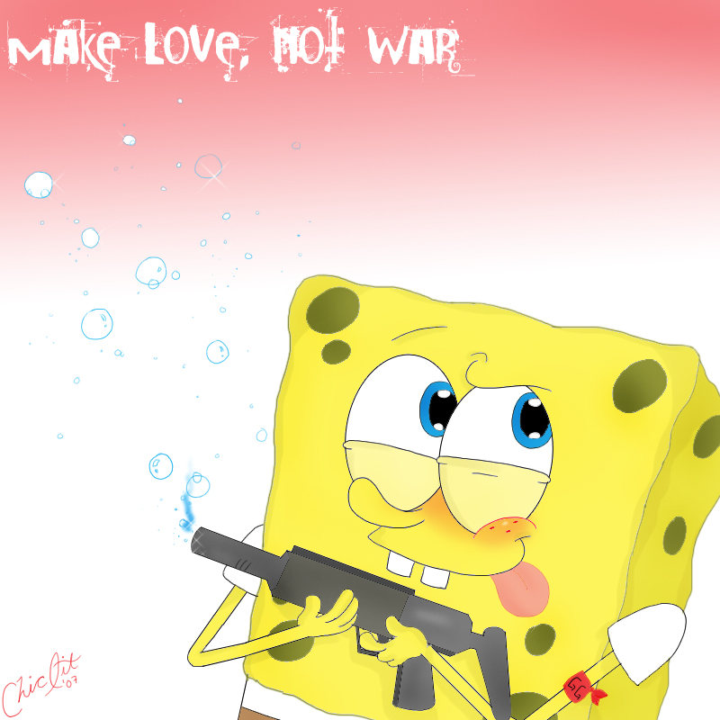 Spongebob: Bubble Gun by chiclit