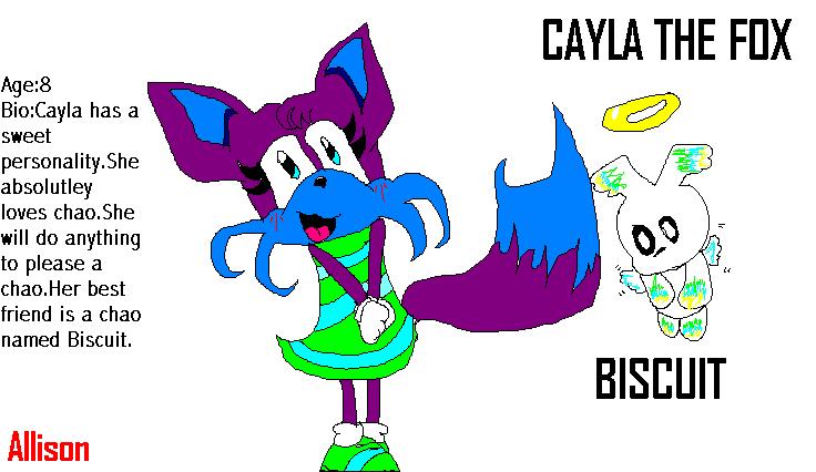Cayla the fox by chikoritagirl10