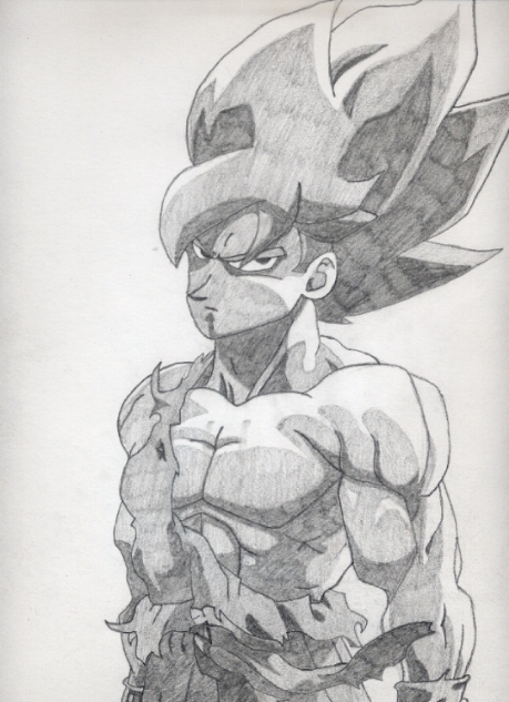 Goku (evil looking) by chingaman