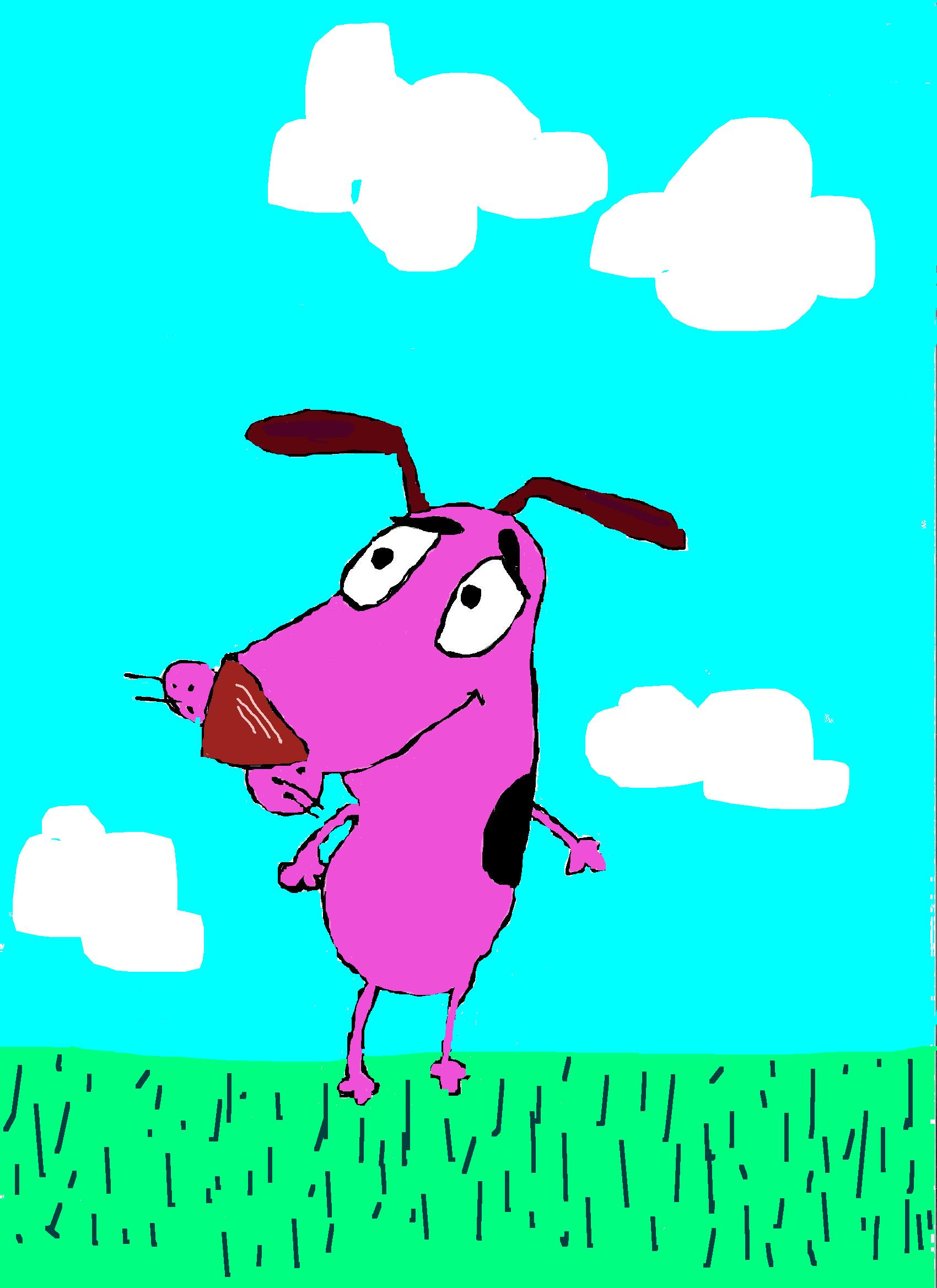courage the cowardly dog!!! by chipmunkgirl14