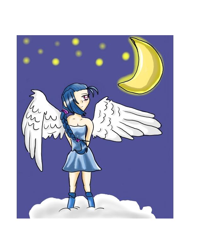 the night girl with wings by chipmunkgirl14