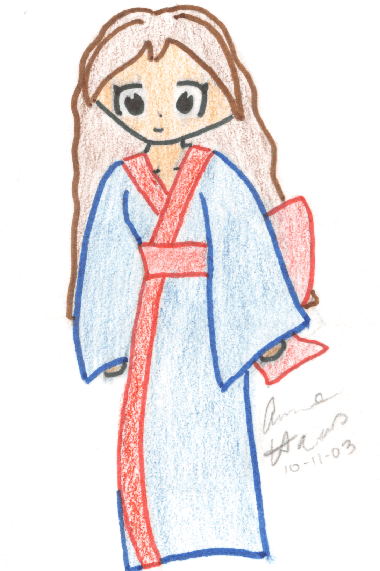 Chibi Kimono Girl by chisato_chan