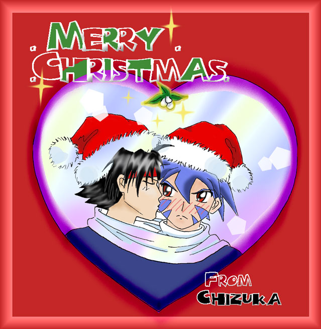 Merry Christmas- Rei&Kai Under the Mistletoe by chizu_tabby