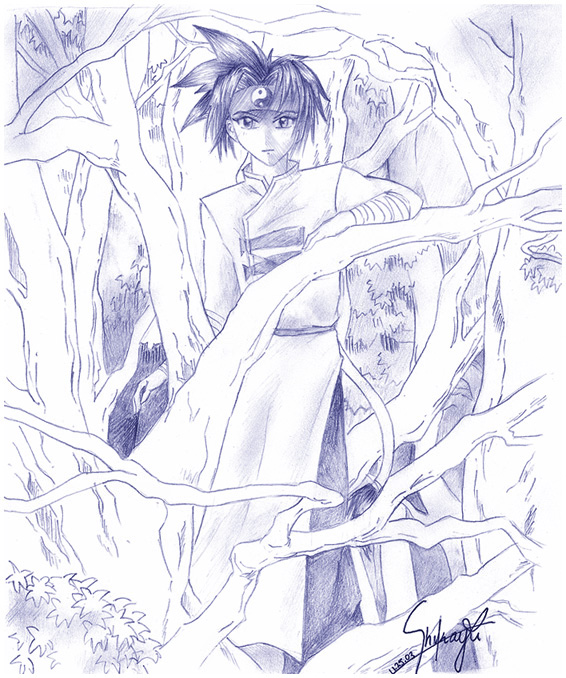 Rei in the Forest by chizu_tabby