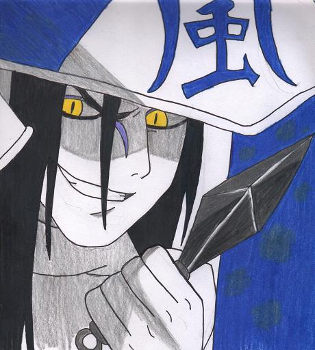 My second Orochimaru picture by chocolate463