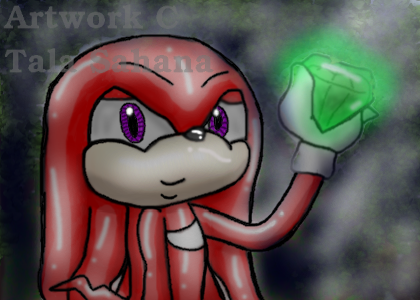 Moonlight Forest *Knuckles* (request for Kki) by chocolate_coffee_girl