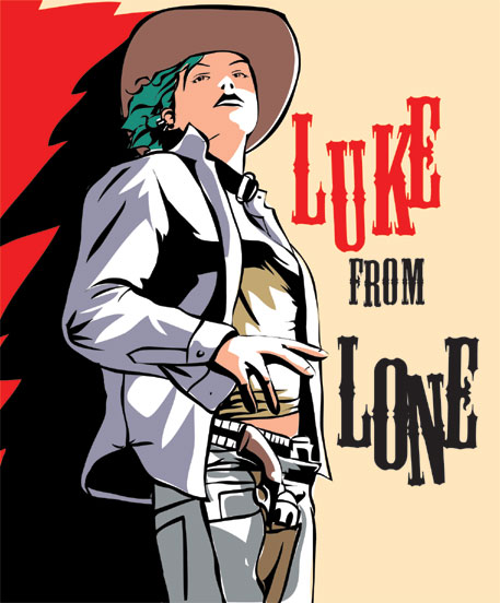 luke from the comic "lone" by chris_cardenas
