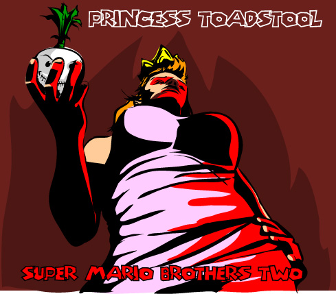 Princess toadstool lookin' sex-ay by chris_cardenas
