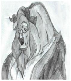 the beast, from beauty and the beast by chrislock