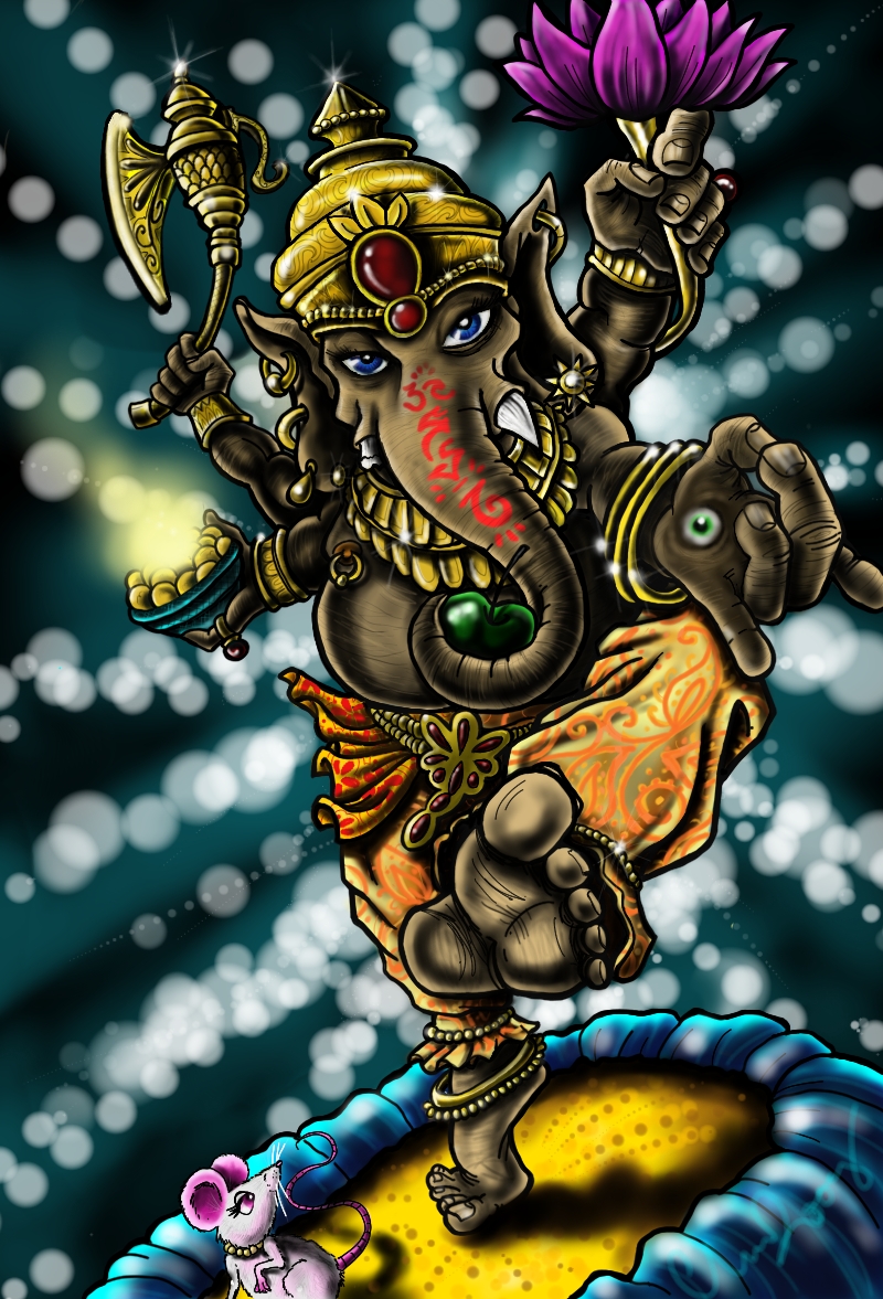 Ganesh by chrisxart