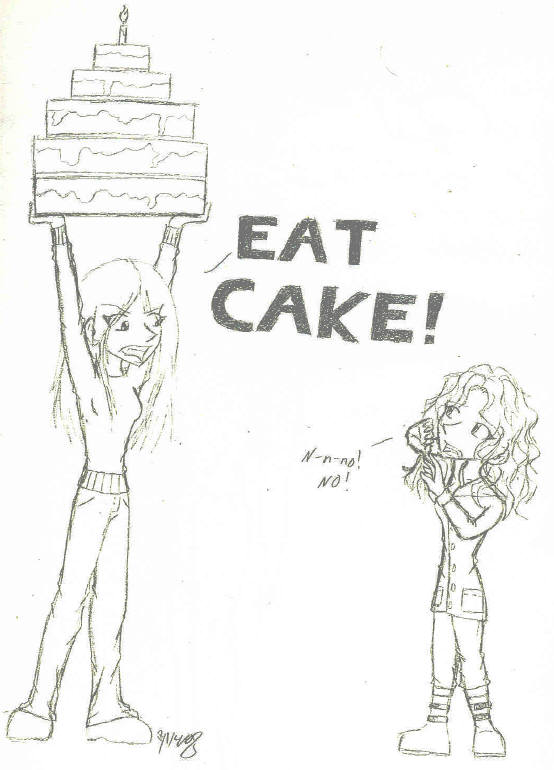 EAT CAKE! by chrno