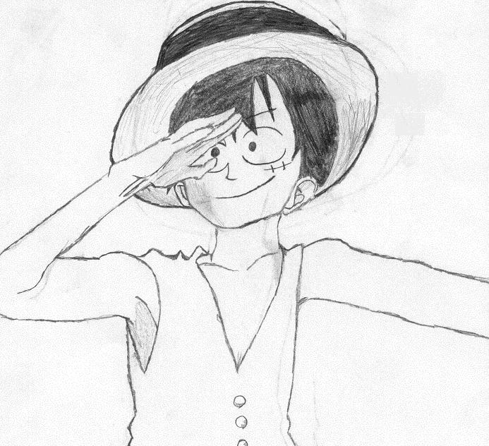 luffy by cloud721
