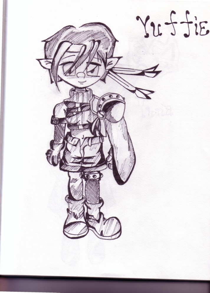 Yuffie Chibi by cloudtidusff