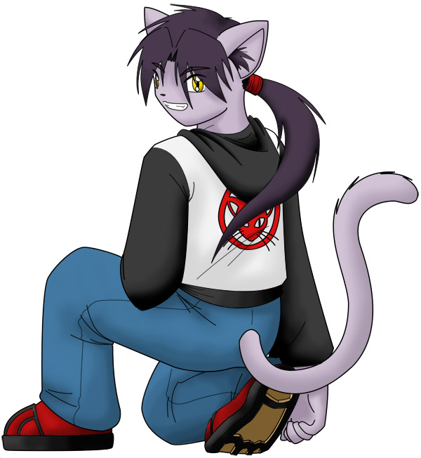 cat guy ^_^ by cloudy