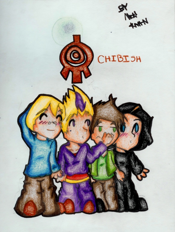 Chibi Code Lyoko by clue_black_water