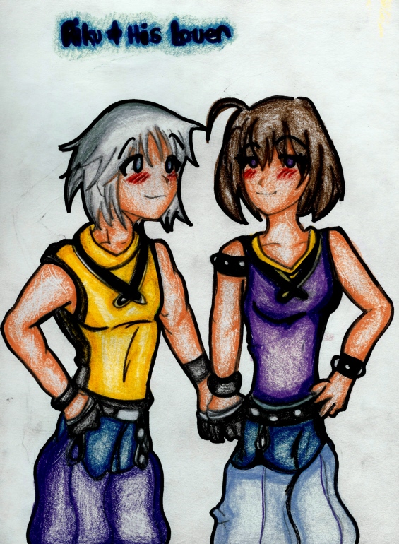 *Riku and his Lover* (For Rikus_Lover_MINE) by clue_black_water