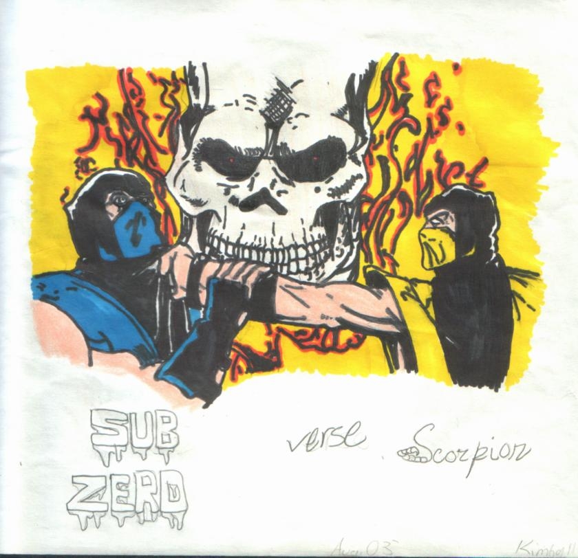 Scorpion vs Subzero by clyde021989
