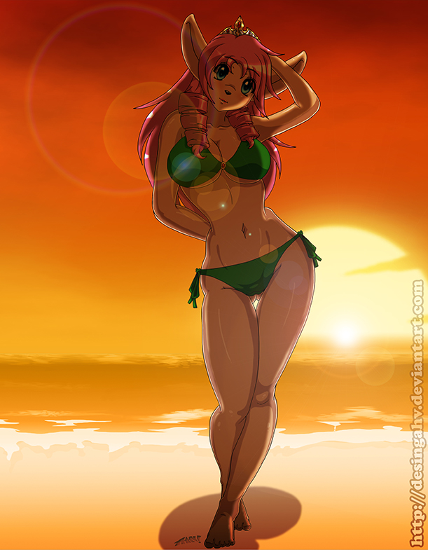Bikini princess sherry (rka) (by desingAHV) by cobra10