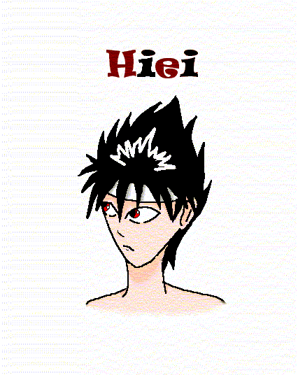 Hiei on MSpaint(fixed) by coca-cola