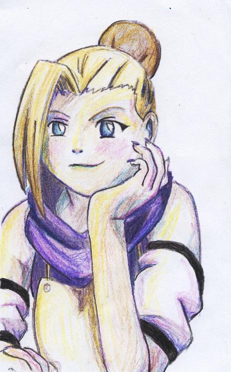 Ino (colored by my) by cody-09
