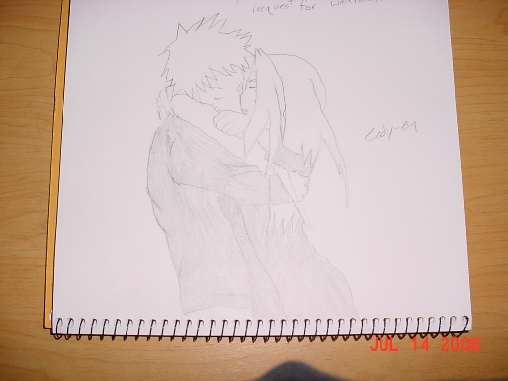 Naruto Kissing Sakura (request for waterwolf29) by cody-09