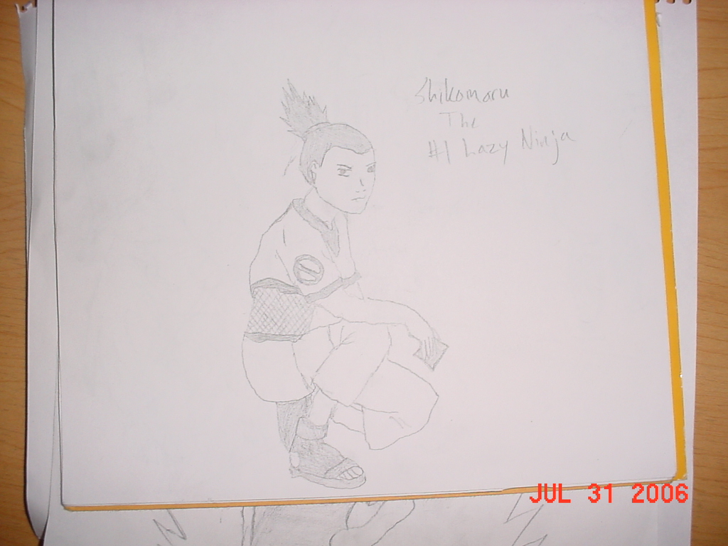Shikamaru Kohona's #1 Lazyiest Ninja by cody-09