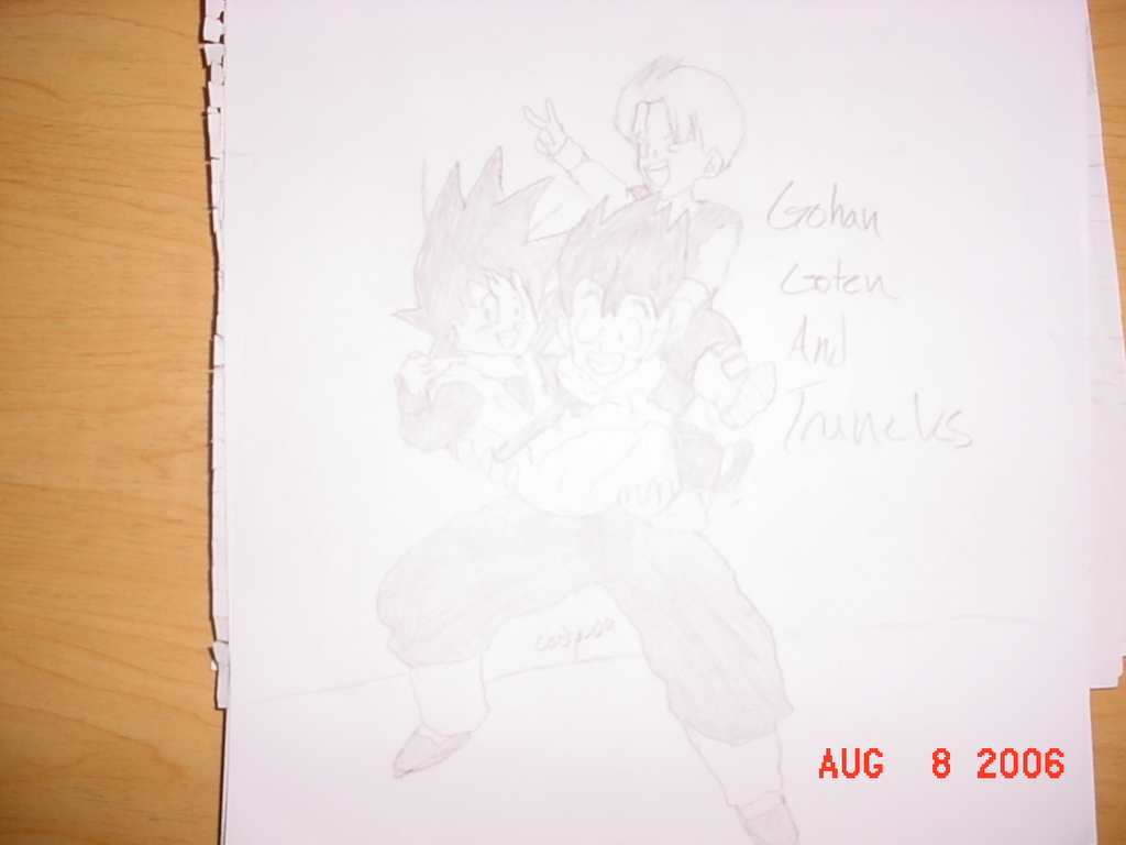 Gohan, Goten and Trunks by cody-09