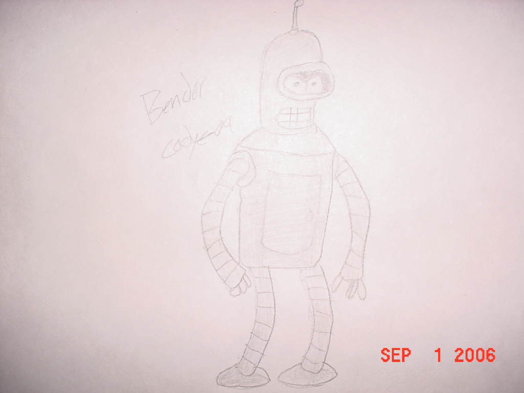 Angry Bender by cody-09