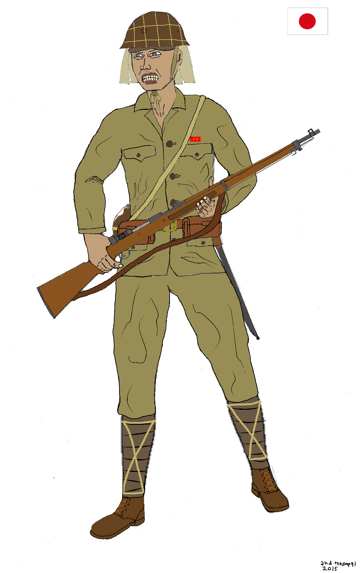 Japanese soldier WW2 by colt91
