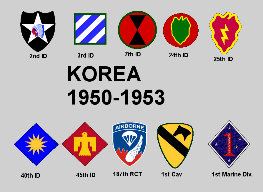 Korean war divison insignia by colt91