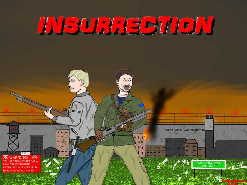 Promo picture with OC by colt91