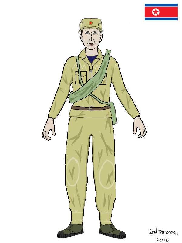 North Korean soldier by colt91